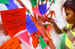 Pesan bersih lingkungan di ajang Pesta Kampung 2014