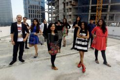 Sebelas kontestan Indonesian Idol 2014 di Gedung SINDO