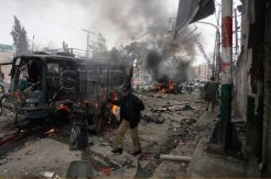 Bom sepeda motor tewaskan 1O orang di Pakistan