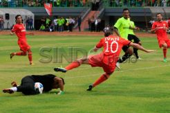 Persija vs Persipasi ramaikan peluncuran Stadion Patriot