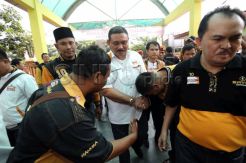Ribuan kader dan simpatisan Partai Hanura penuhi GOR Senen
