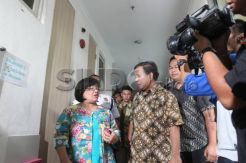 Prabowo jenguk Iqbal di RS Koja
