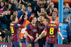 Barcelona kembali berpesta