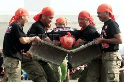 Atraksi bela diri ramaikan HUT ke-64 Satpol PP