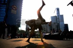 Coaching clinic KIX MMA di arena CFD