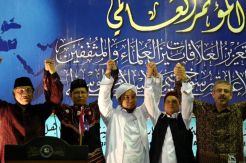 Penutupan konfrensi internasional ulama di Surabaya