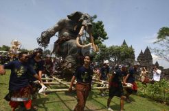 Tawur Agung di Candi Prambanan