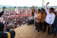 Ribuan warga padati kampanye Hanura di Bogor