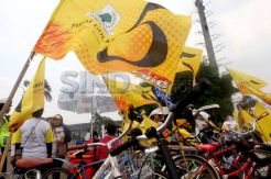 Kampanye dengan sepeda