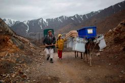 Pengiriman surat suara pemilu Afganistan