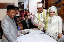 Mendikbud M Nuh menikahkan putrinya