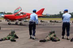 Pesawat sipil Asing dipaksa mendarat di Medan