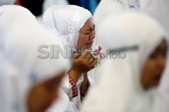 Jelang UN, Ribuan Siswa ikuti Dzikir dan Doa bersama