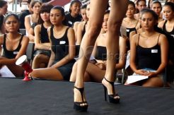 Ratusan model ikuti audisi model JFFF 2014