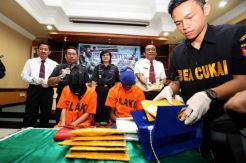 Petugas Bea Cukai amankan sindikat narkoba Internasional