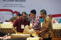 KPU mulai rekapitulasi suara Pileg dari luar negeri