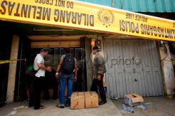 Polisi gerebek gudang sabu di Roxy