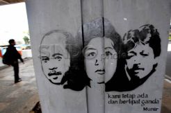 Street art korban pelanggaran HAM