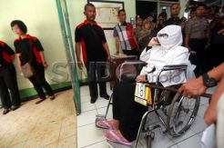 Rekonstruksi penculikan bayi di RS Hasan Sadikin