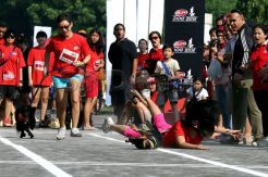 Lomba lari anjing pertama di Indonesia
