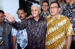 Cari dukungan, Hatta Rajasa sambangi Akbar Tanjung