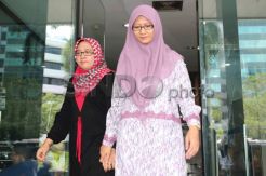 Manfaatkan hari libur, Athiyyah Laila jenguk Anas Urbaningrum