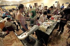 Pemeriksaan kesehatan untuk Polisi