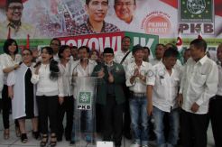 Tarzan, Doyok, dan Tessy dukung Jokowi-JK