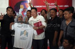 Ratusan PKL dukung Jokowi-JK