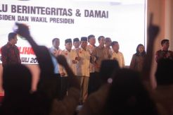 Prabowo-Hatta dan Jokowi-JK Deklarasikan Pemilu Berintegritas dan Damai