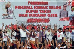 Komunitas Kerak Telor Dukung Jokowi-JK