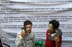 Unjuk Rasa Tuntut Pengusutan Kasus Transjakarta