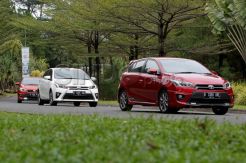 Uji Coba All New Yaris Jakarta-Bogor