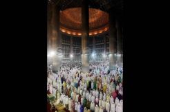 Tarawih Pertama di Istiqlal