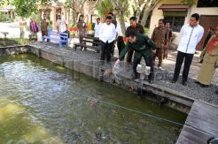 Menakertrans Tinjau Balatrans Banjarmasin