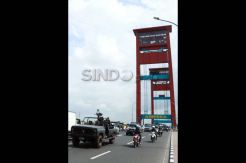 TNI dan Polri Gelar Patroli Gabungan di Palembang