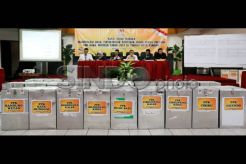 KPU Bandung Gelar Rapat Pleno Rekapitulasi Suara Pilpres 2014