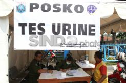 Tes Urin Sopir Angkutan Luar Kota