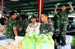 Kodam II/Sriwijaya Gelar Pasar Murah
