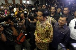 Jokowi-JK Hadiri Penetapan Rekapitulasi Pilpres di KPU