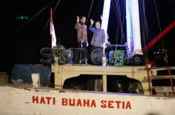 Pidato Jokowi-JK di Atas Pinisi