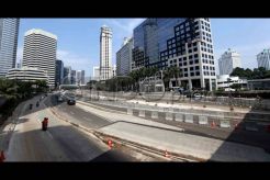 Libur Lebaran, Jalanan di Jakarta Lengang