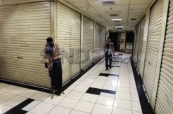 Pasar Tanah Abang Masih Tutup