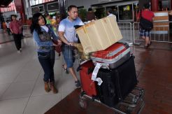 Arus Balik Lebaran di Bandara Soekarno-Hatta