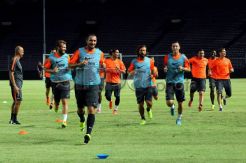 Pemain Juventus Latihan di GBK