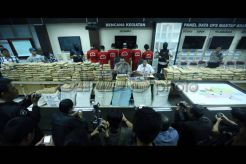 Polresta Palembang Gagalkan Penyelundupan 511 Kg Ganja