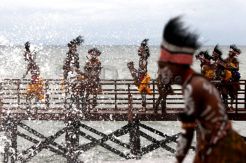 Latihan Jelang Sail Raja Ampat 2014