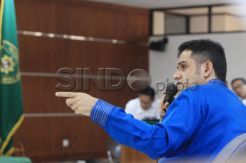 Nazaruddin Beri Kesaksian di Persidangan Anas