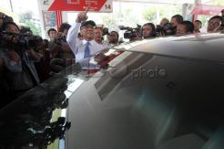 Pantau Pasokan BBM, Jero Wacik Sidak SPBU