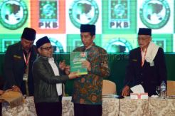 Jokowi Hadiri Muktamar PKB di Surabaya